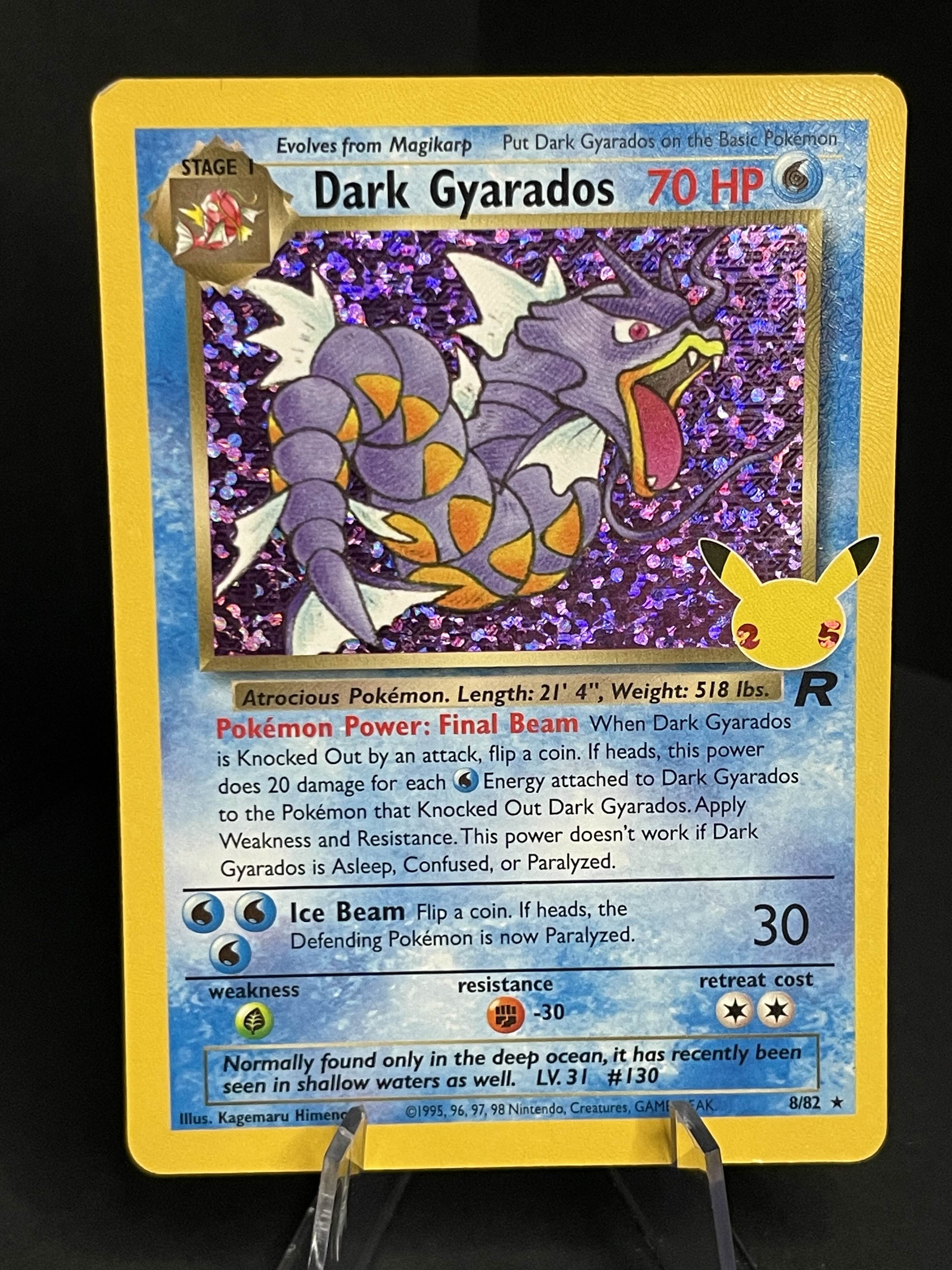Dark Gyarados #8/82 Celebration NM