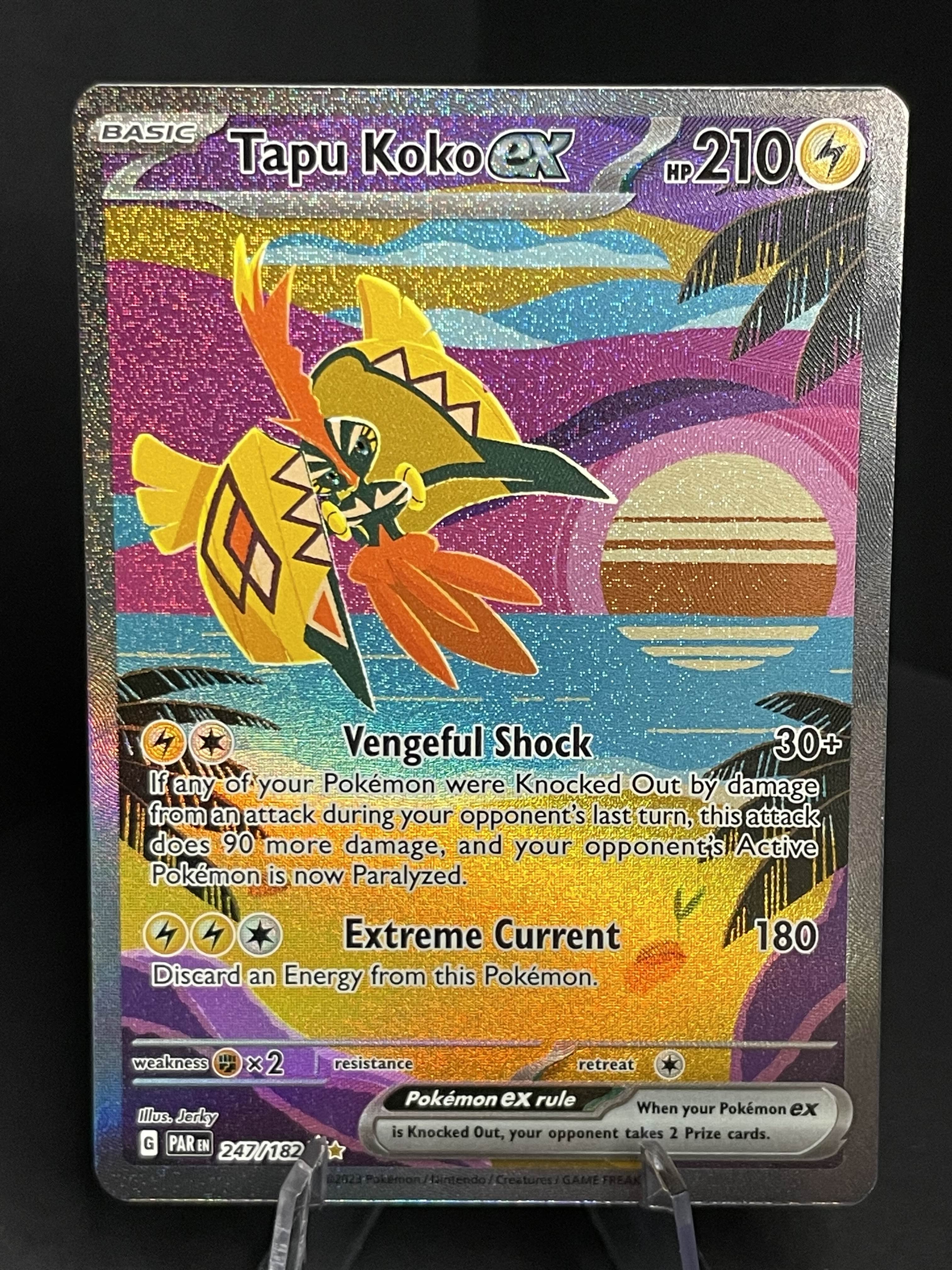 Tapu Koko Ex 247/182 Paradox rift NM
