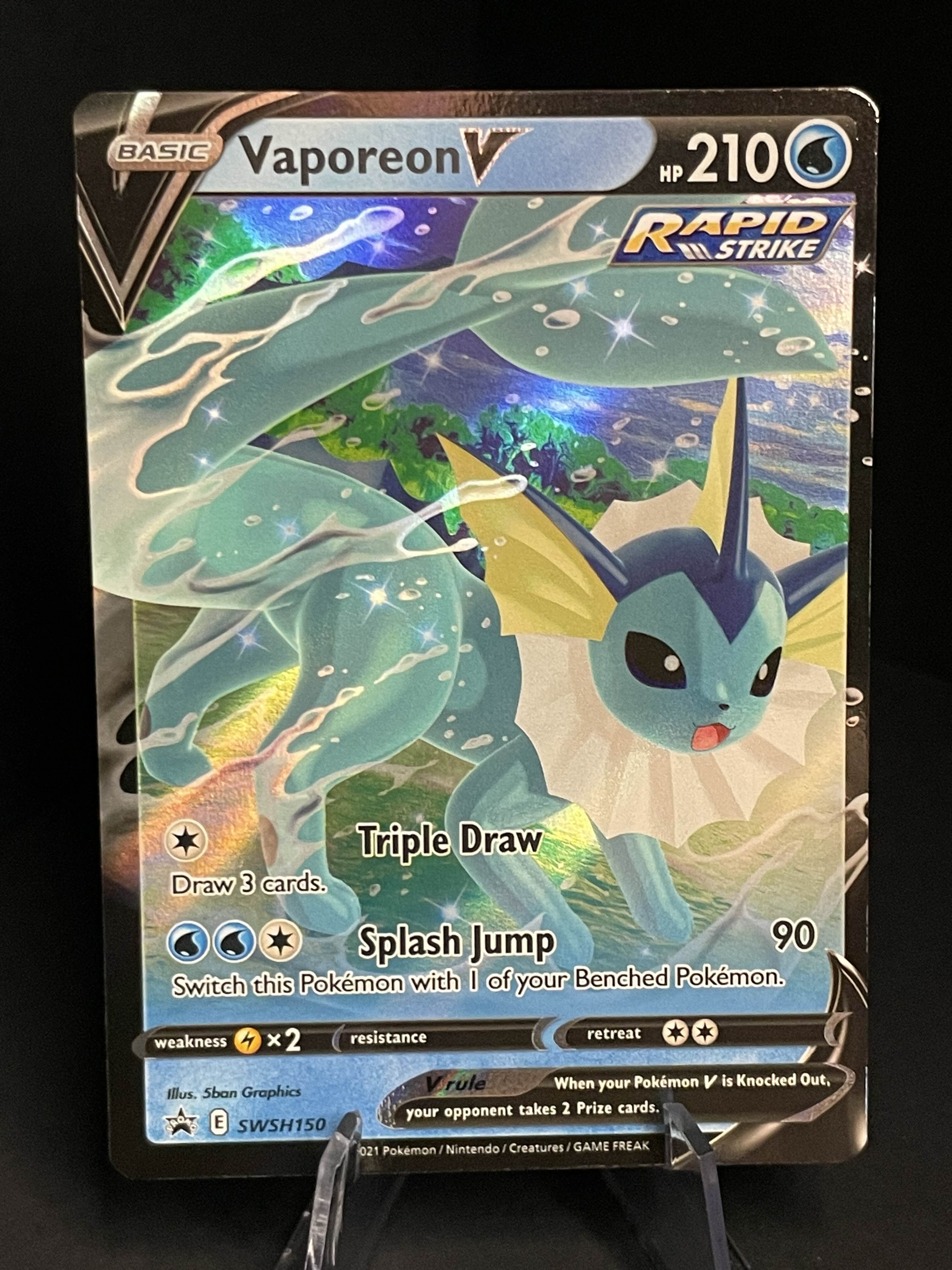 Vaporeon V SWSH150 Promo NM