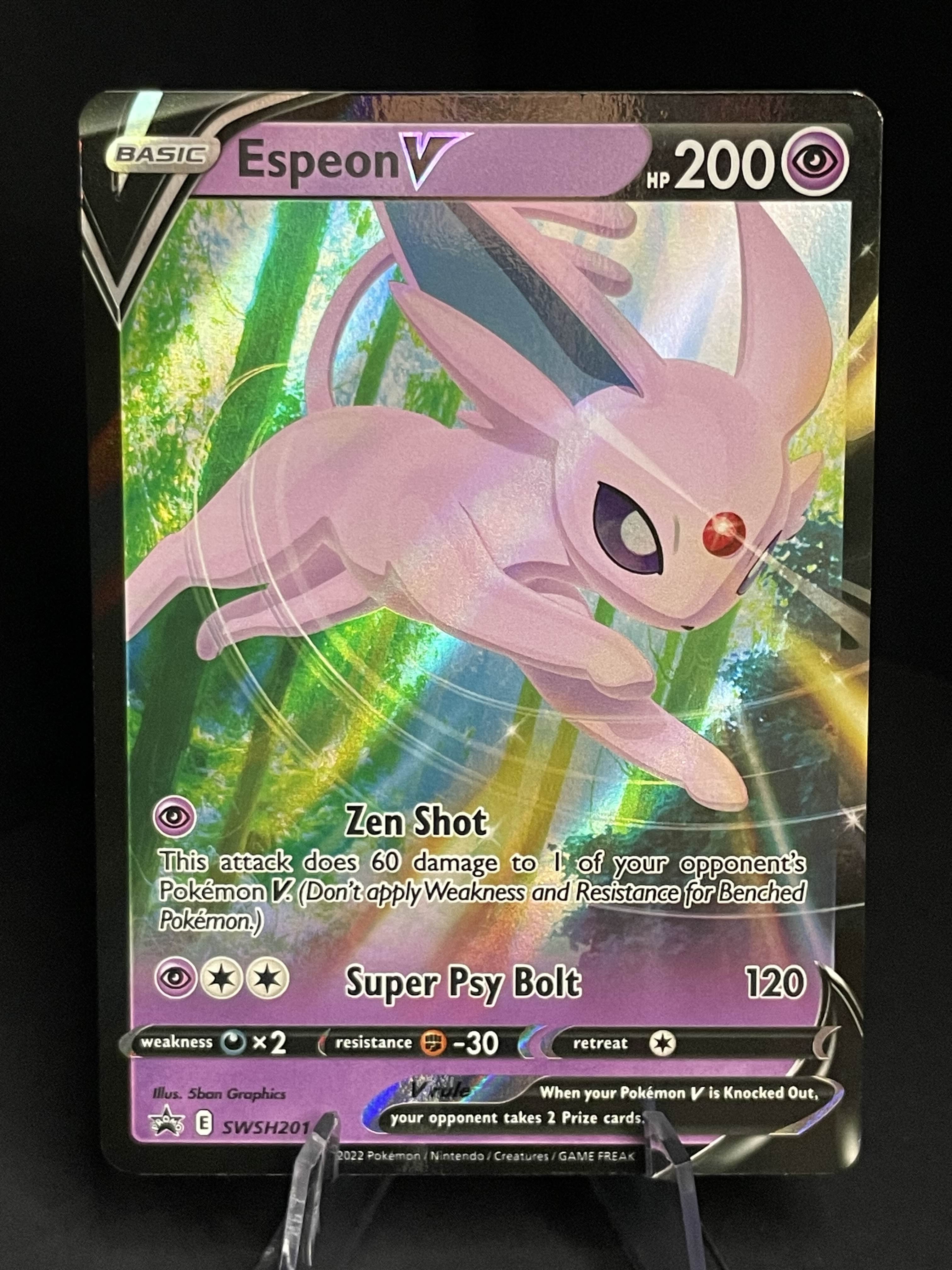 Espeon V SWSH201 Promo NM