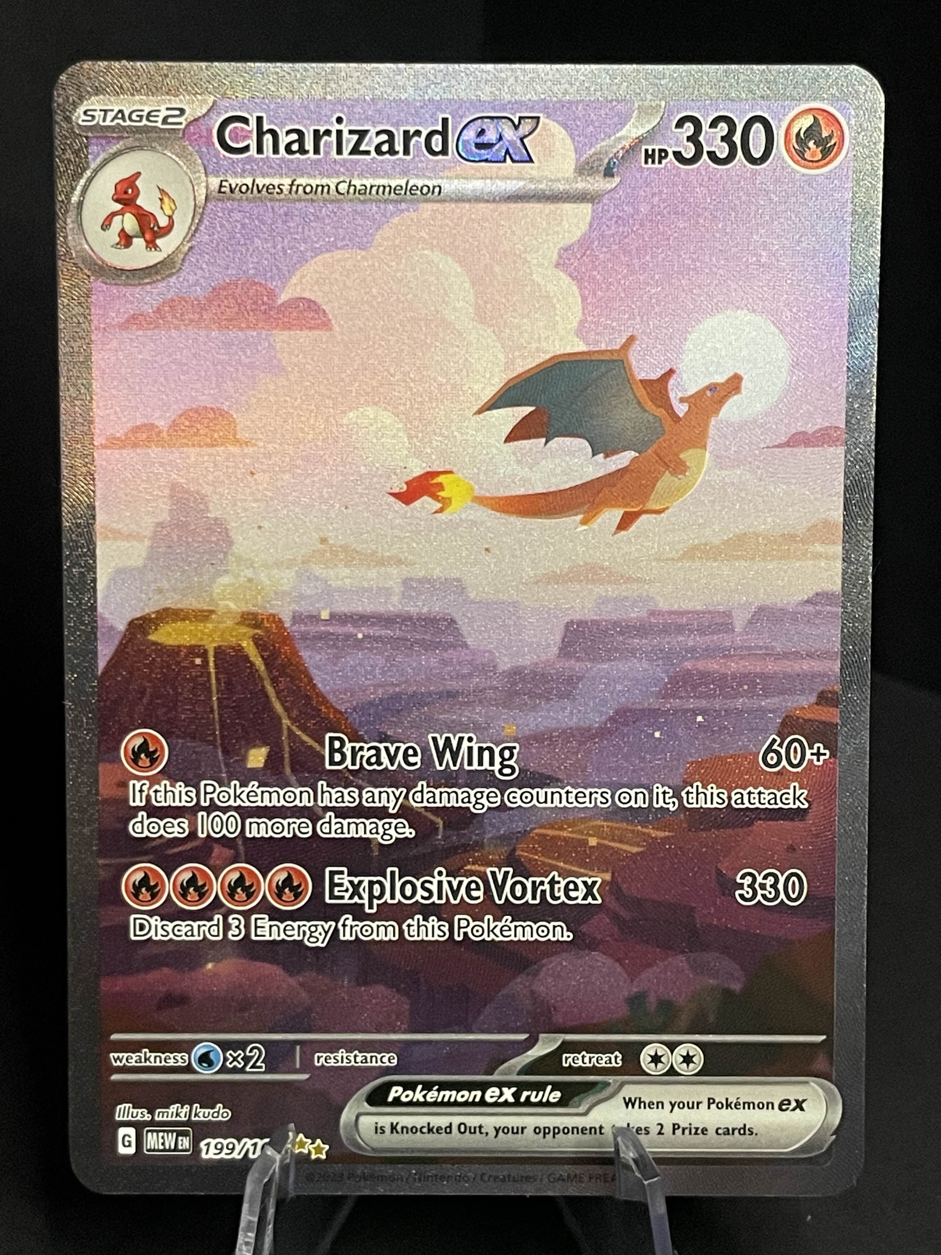 Charizard Ex 199/165 151 NM