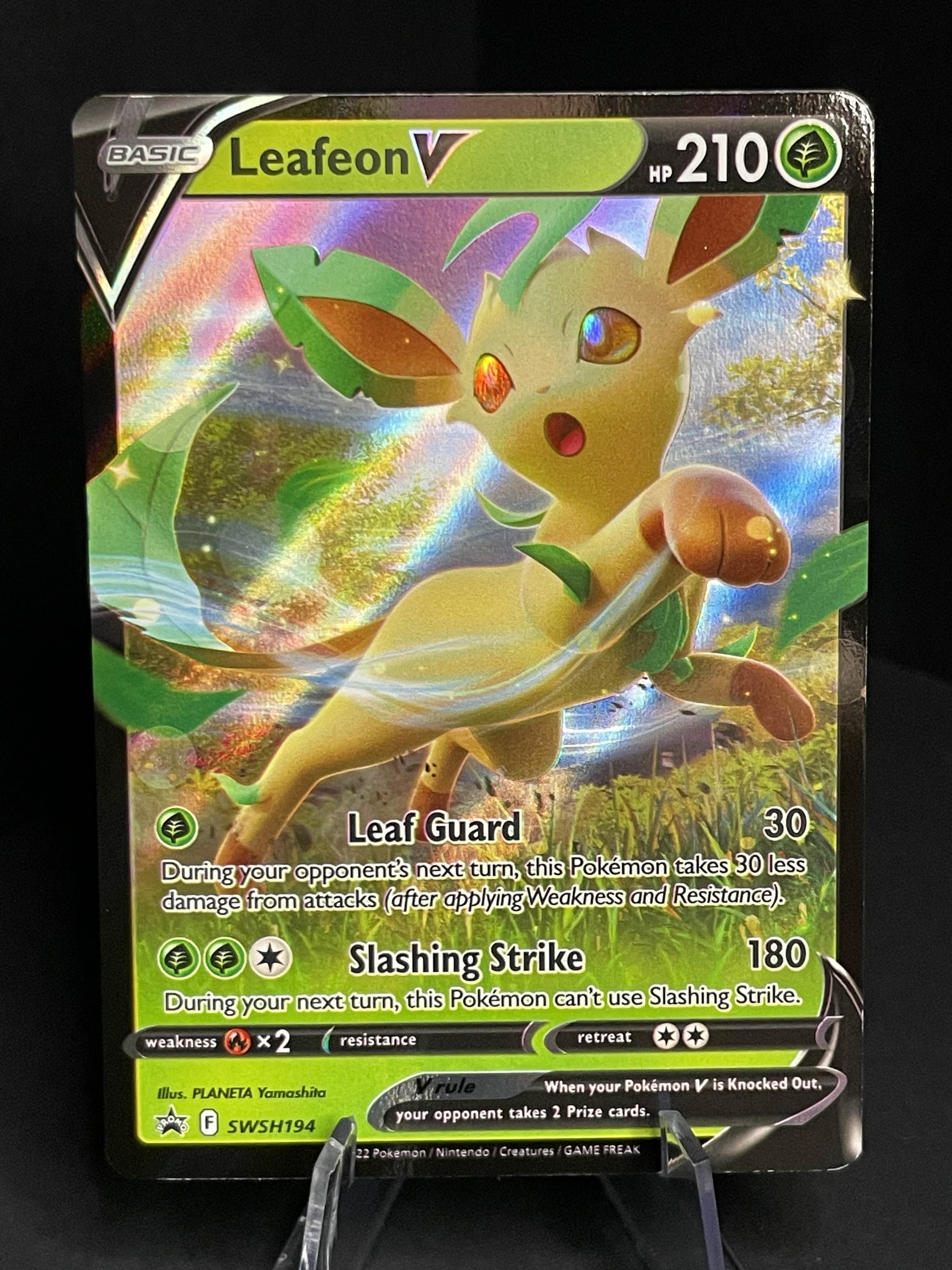 Leafeon V SWSH194 Promo NM