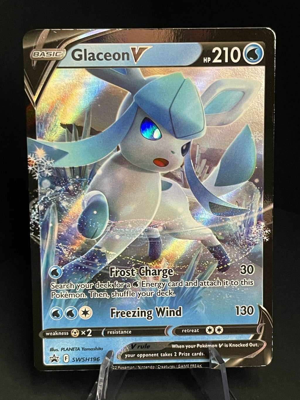 Glaceon V SWSH196 Promo NM