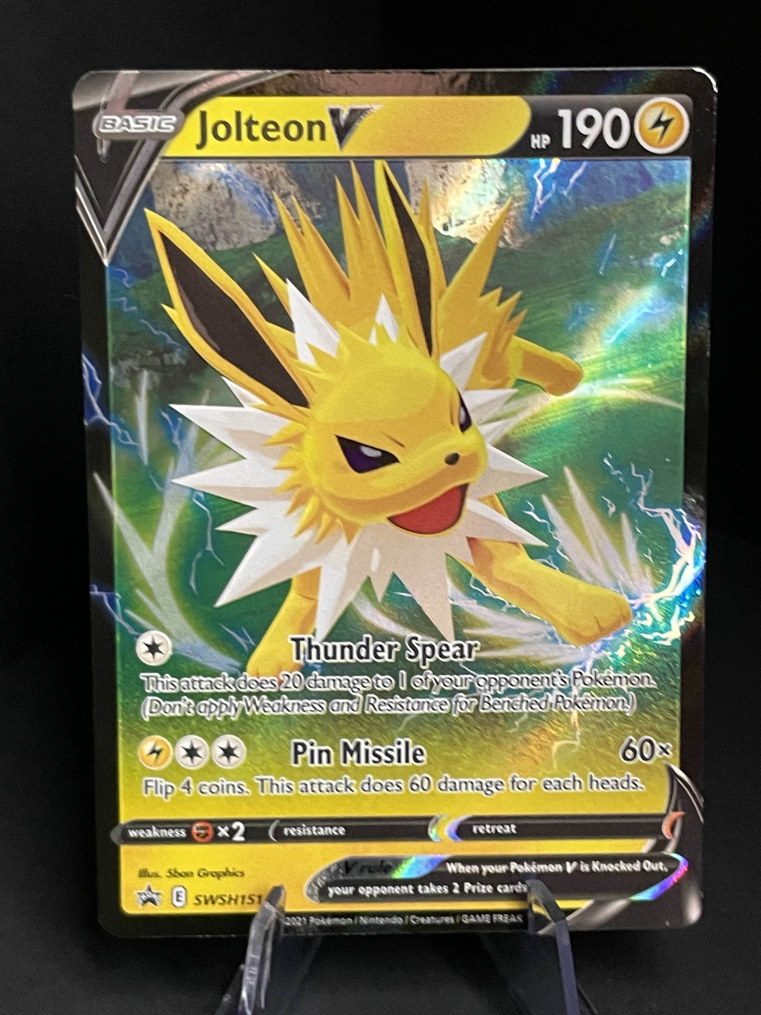 Jolteon V SWSH151 Promo NM