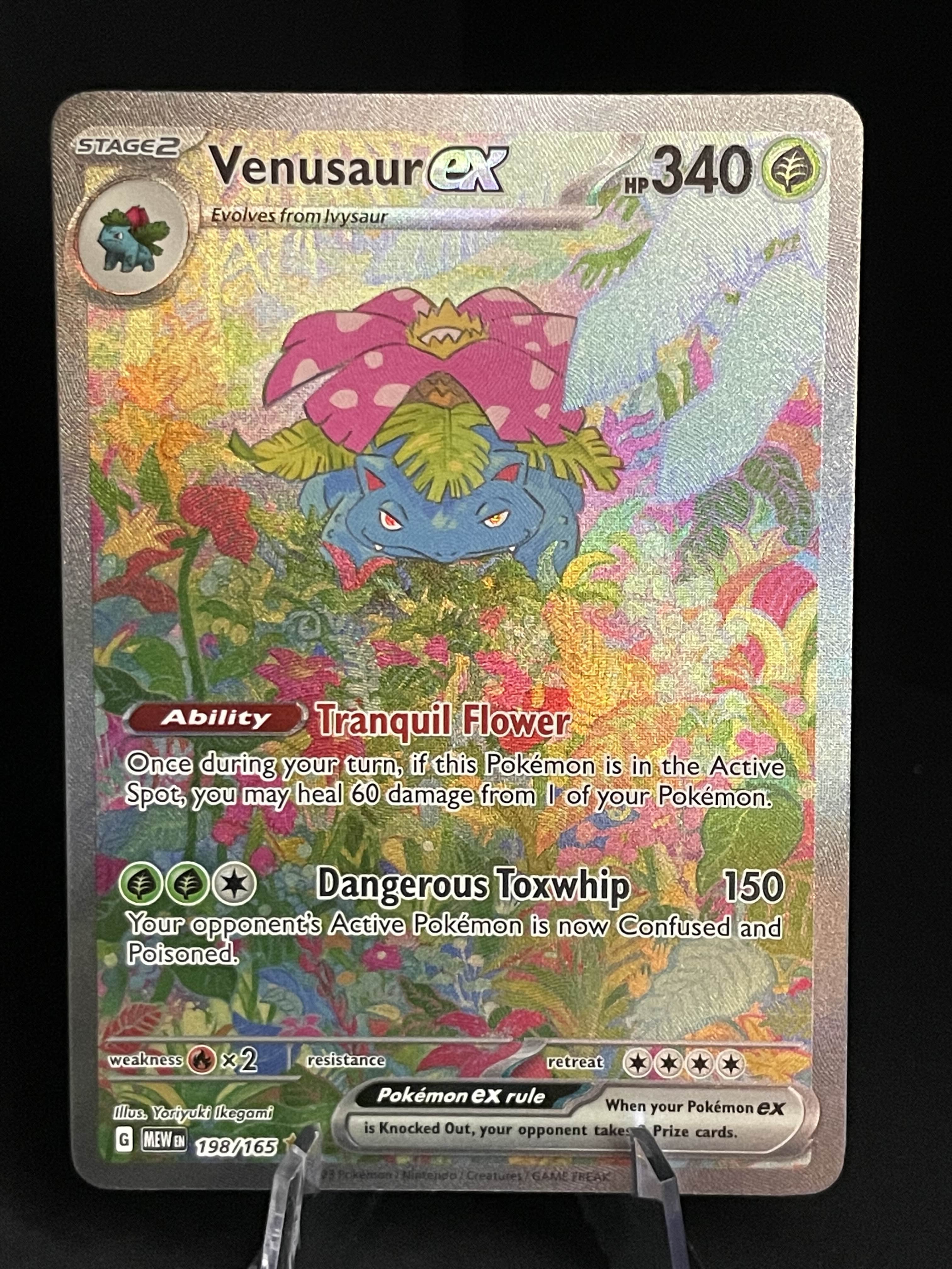 Venusaur ex 198/165 151 NM