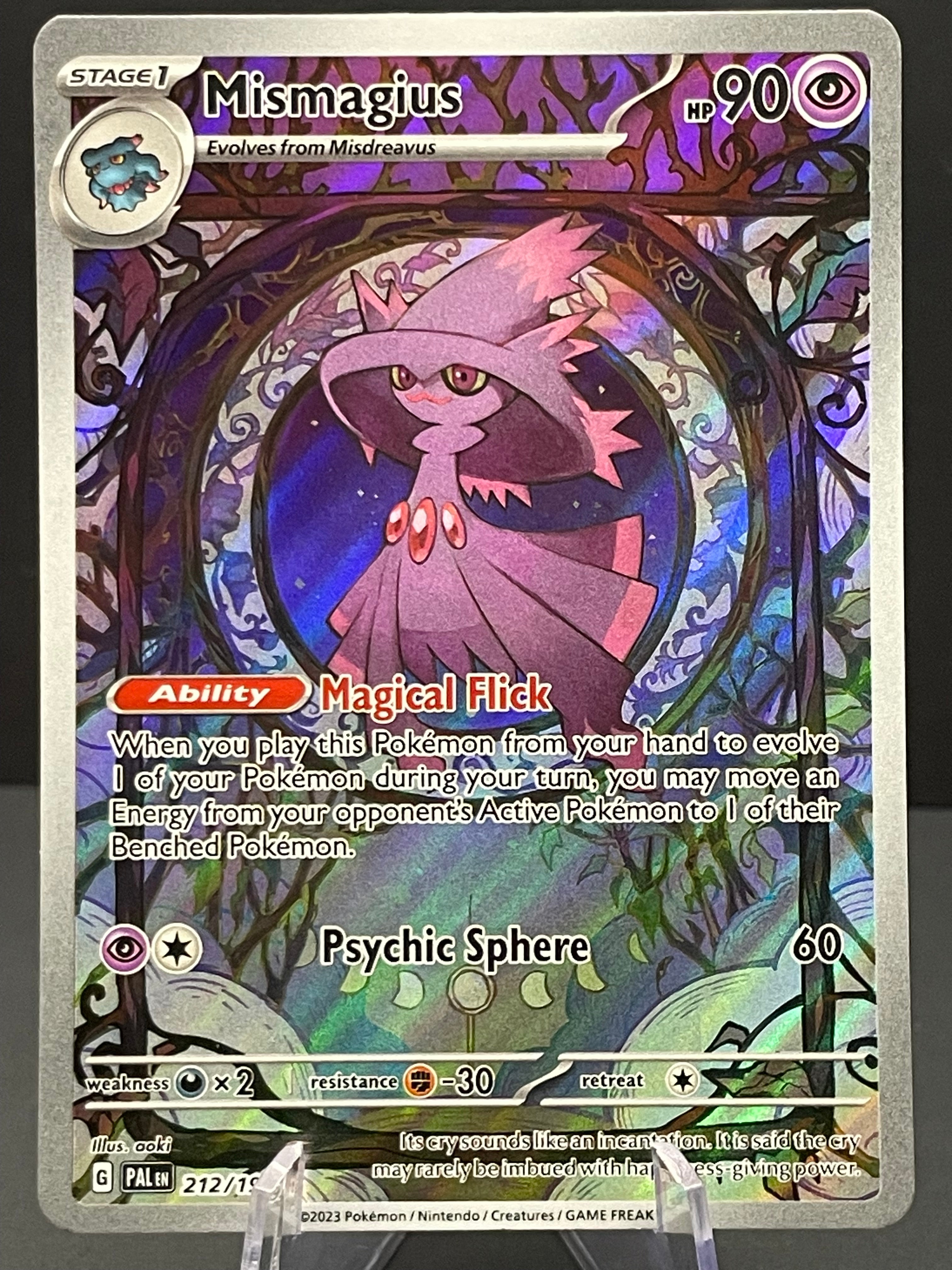 Mismagius 212/193 Paldea Evolved NM