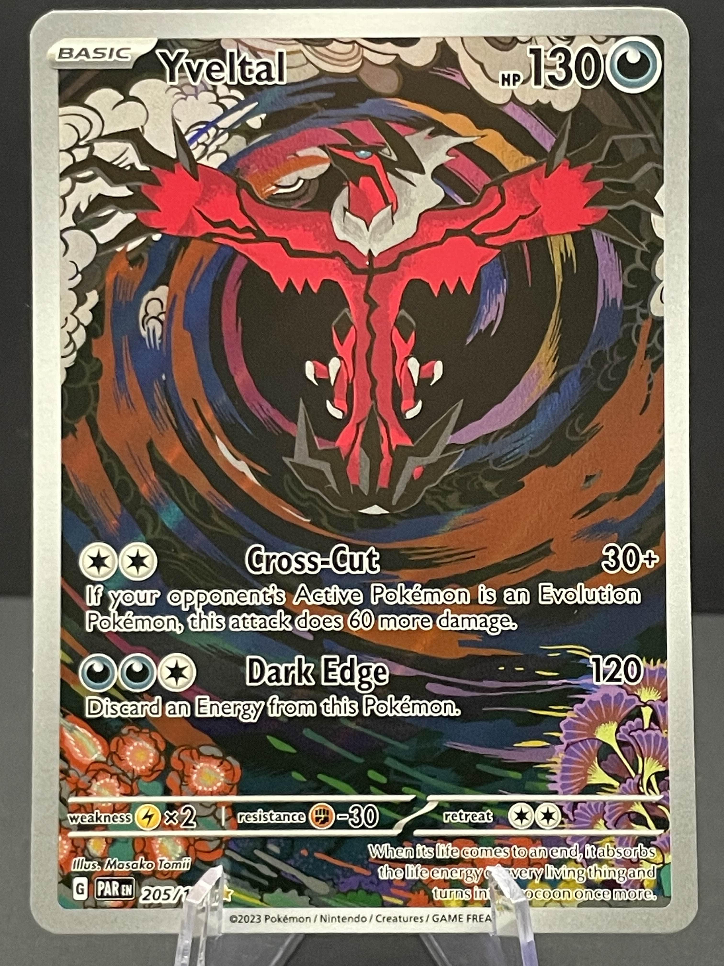 Yveltal 205/182 Paradox Rift NM