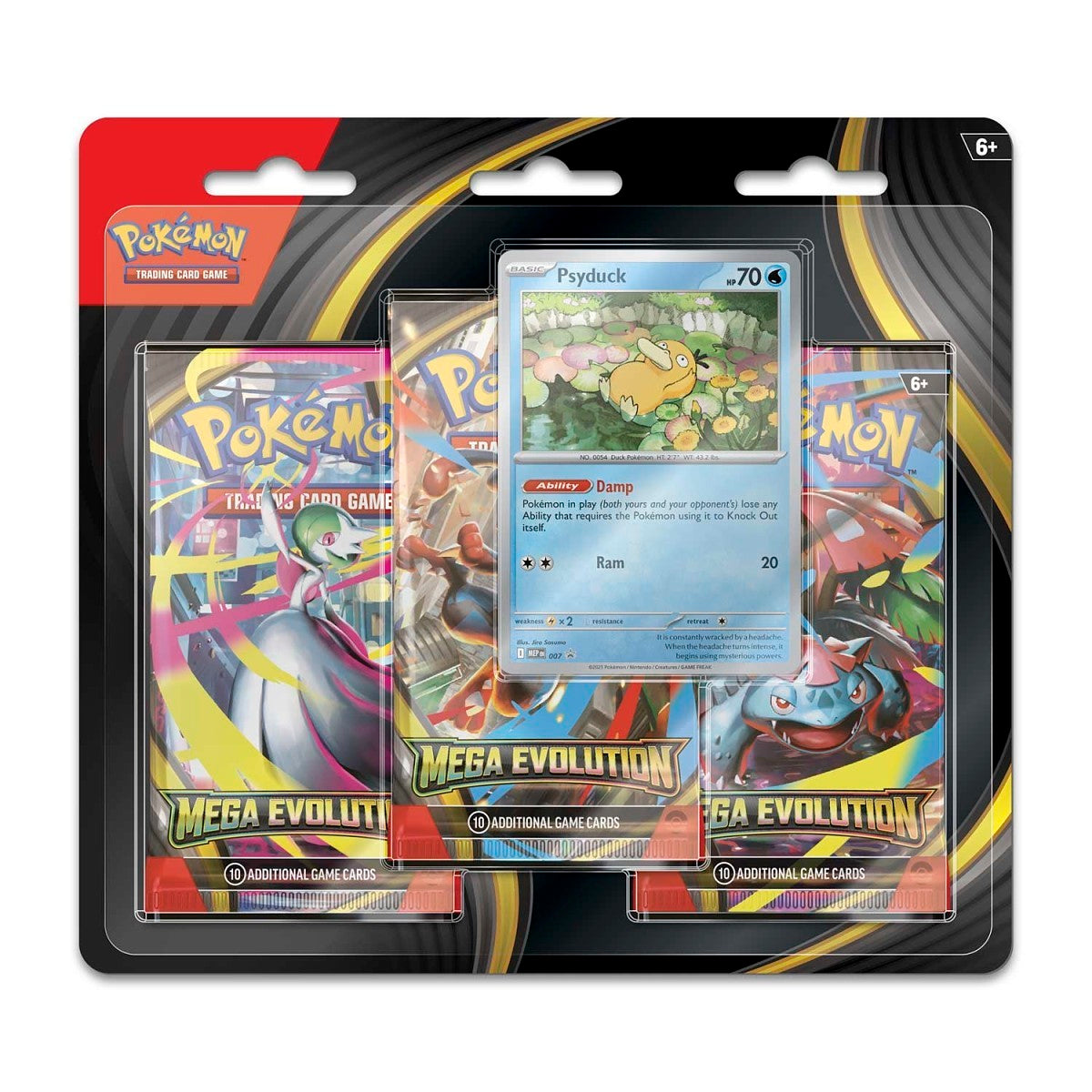 Mega Evolution 3 Pack Blister [Psyduck]